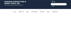 Desktop Screenshot of cowitfurs.com